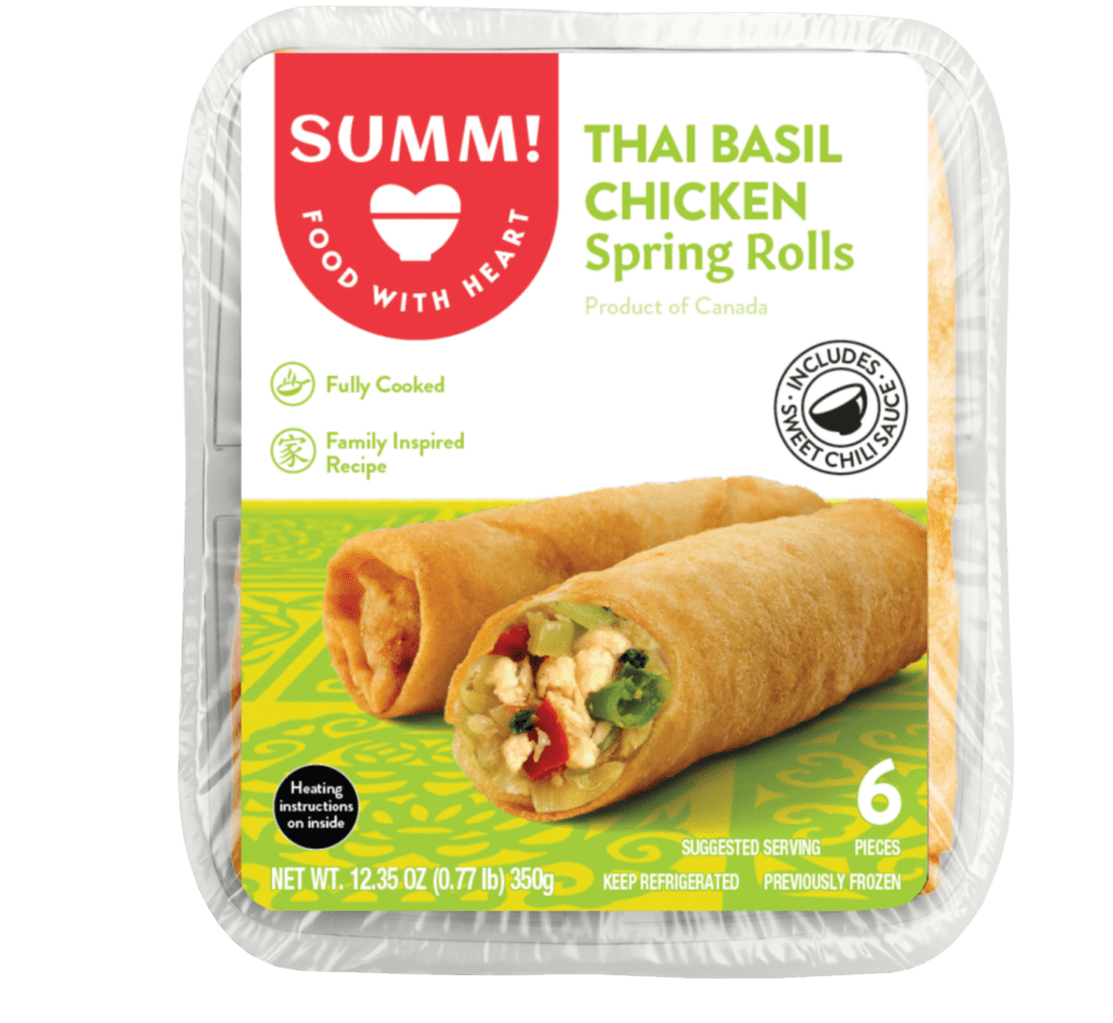 Spicy Asian Chicken Spring Rolls • Hip Foodie Mom